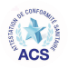 Logo ACS — attestation de conformité sanitaire pour l'eau potable